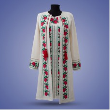 Embroidered costume "Tender Rose"